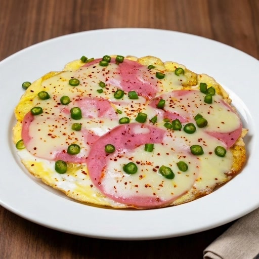 Salamlı Omlet